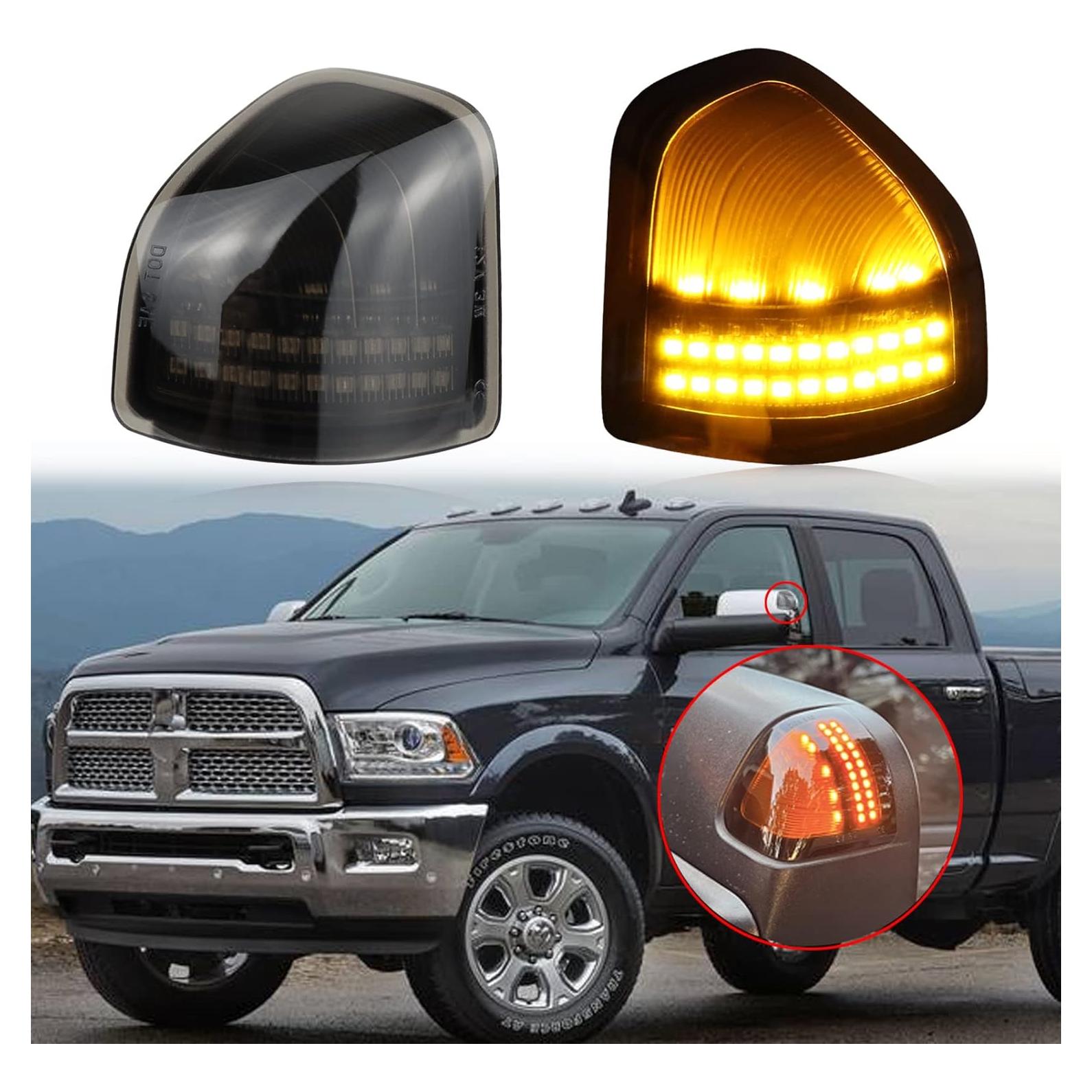 Luces de Marcador LED Secuenciales KEEGTBOX para Dodge Ram 2010-2018