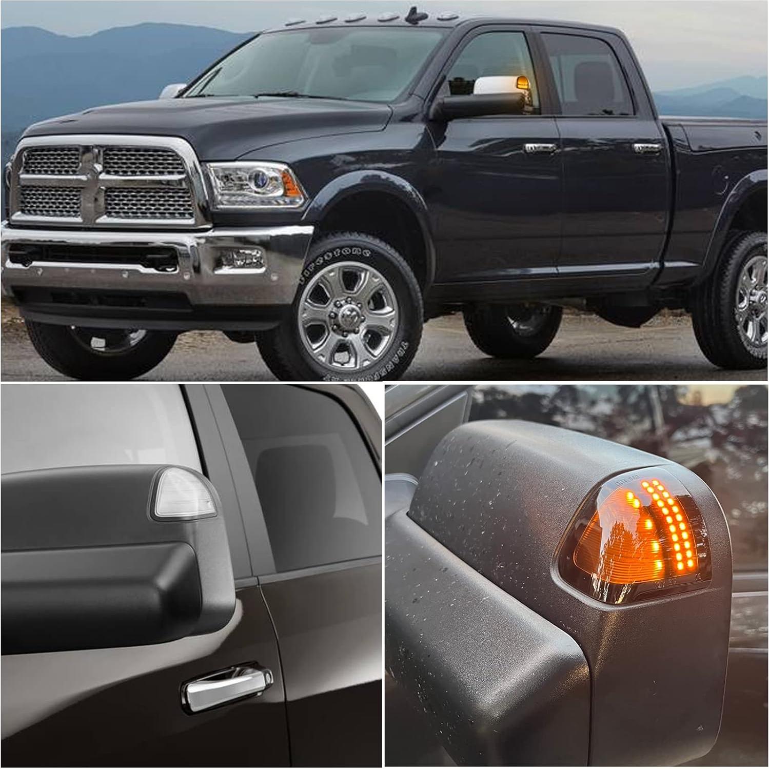 Luces de Marcador LED Secuenciales KEEGTBOX para Dodge Ram 2010-2018