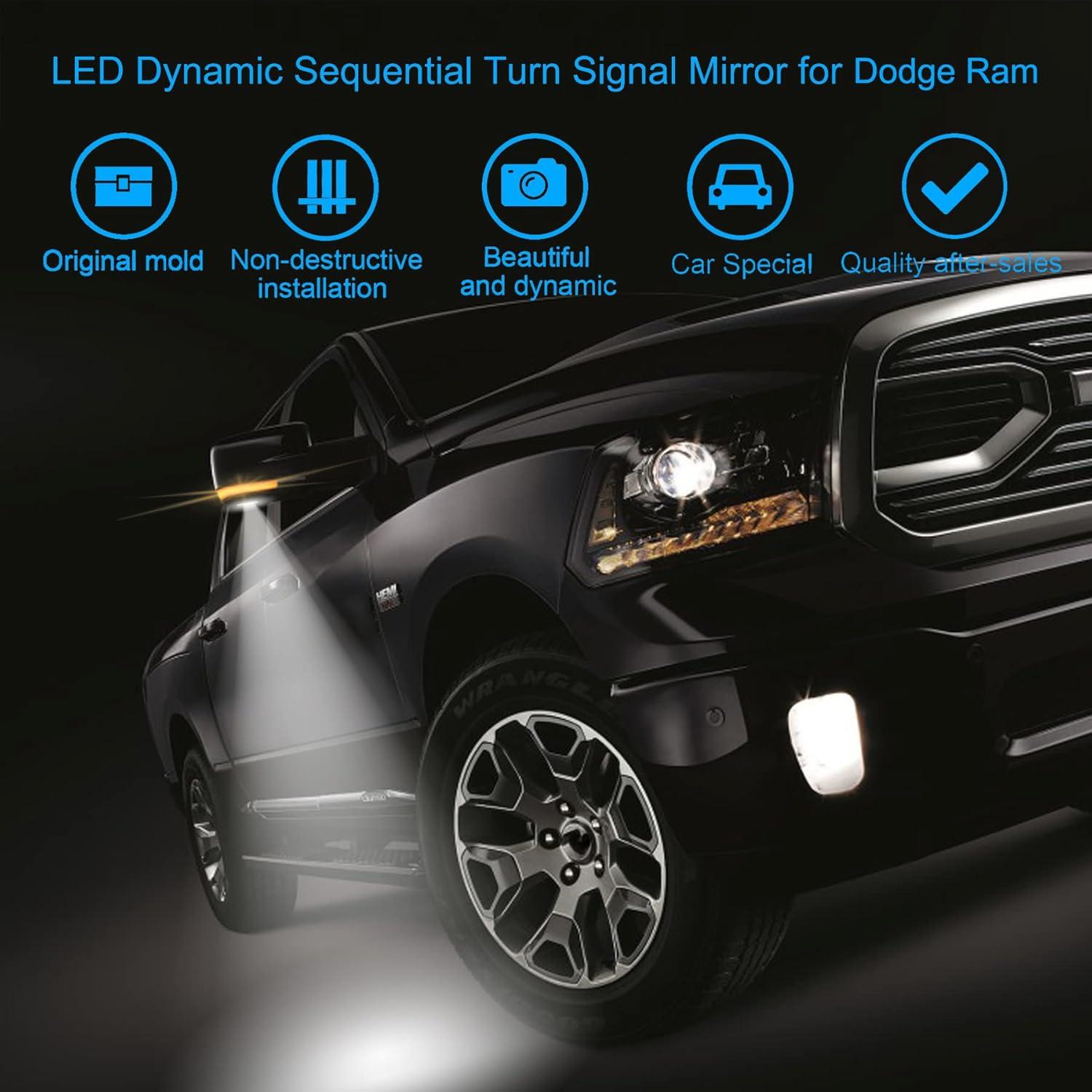 Señal de Giro LED Secuencial EMIHO para Dodge Ram 1500/2500