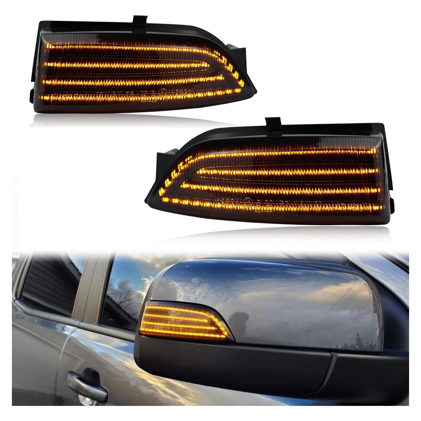 Luces de señal de giro LED ámbar KEEGTBOX para Ford Ranger 2012-2023