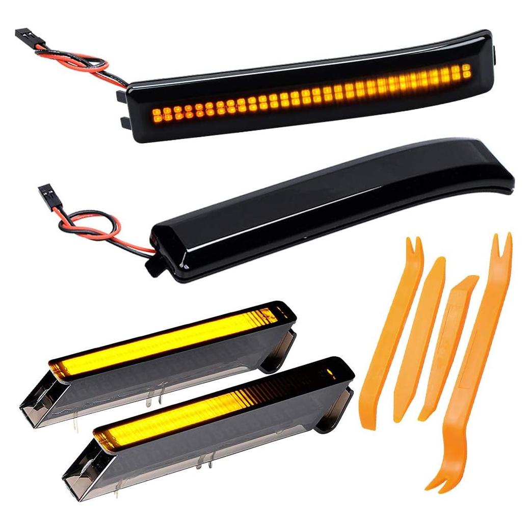 Espejo Lateral Derecho Astra Depot LED Ámbar para Ford F150 2009-2014