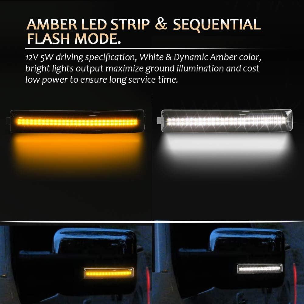 Luces de Espejo D-Lumina LED Secuenciales para Ford F150/Raptor