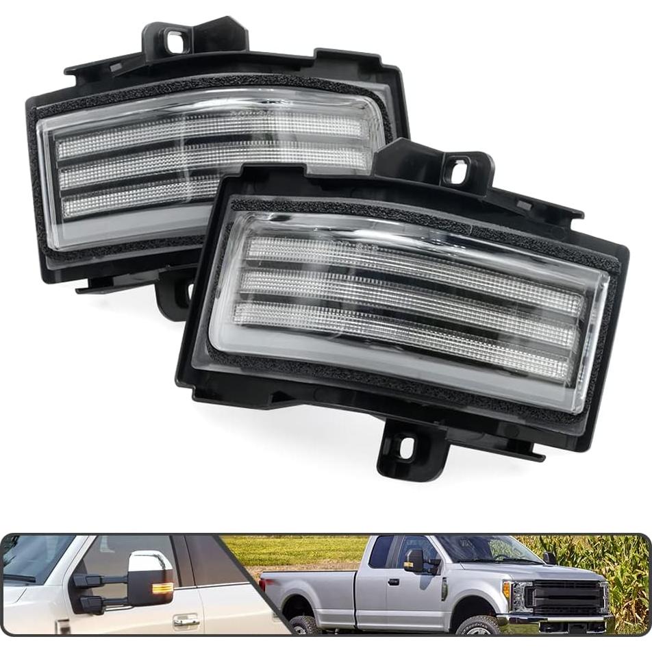 Luces de Espejo Lateral LED Ford F150 F250 F350 2015-2023