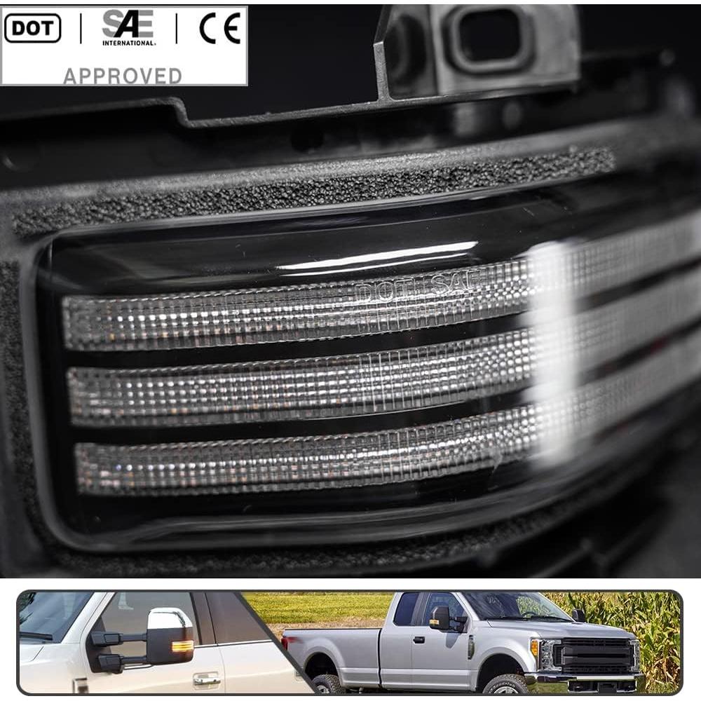 Luces de Espejo Lateral LED Ford F150 F250 F350 2015-2023