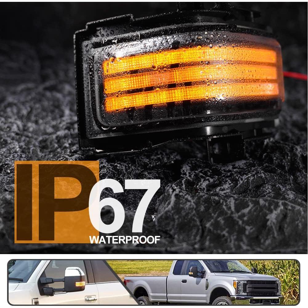 Luces de Espejo Lateral LED Ford F150 F250 F350 2015-2023