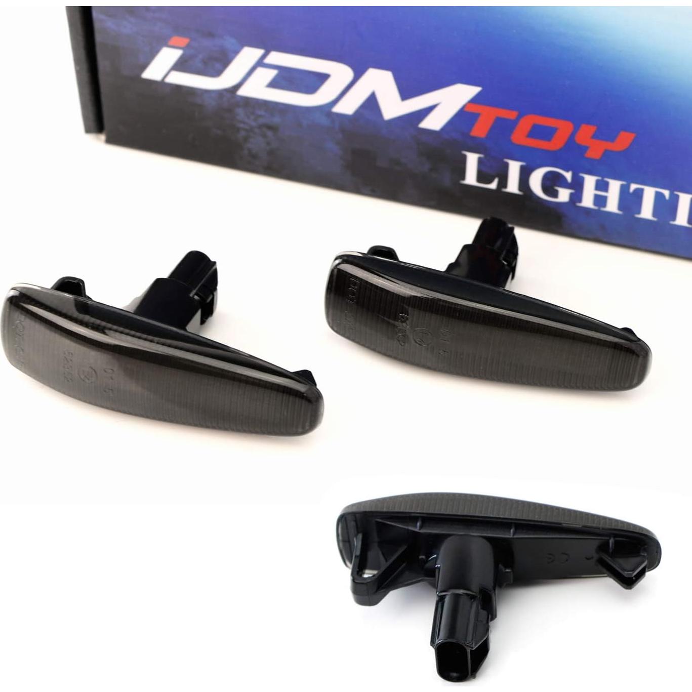 Luz de Marcador Lateral LED iJDMTOY Ámbar Secuencial para Mitsubishi