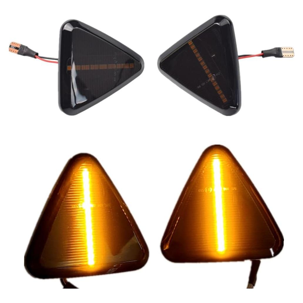 Luz de Marcador LED Amarilla Kakulkomen para Mitsubishi Colt