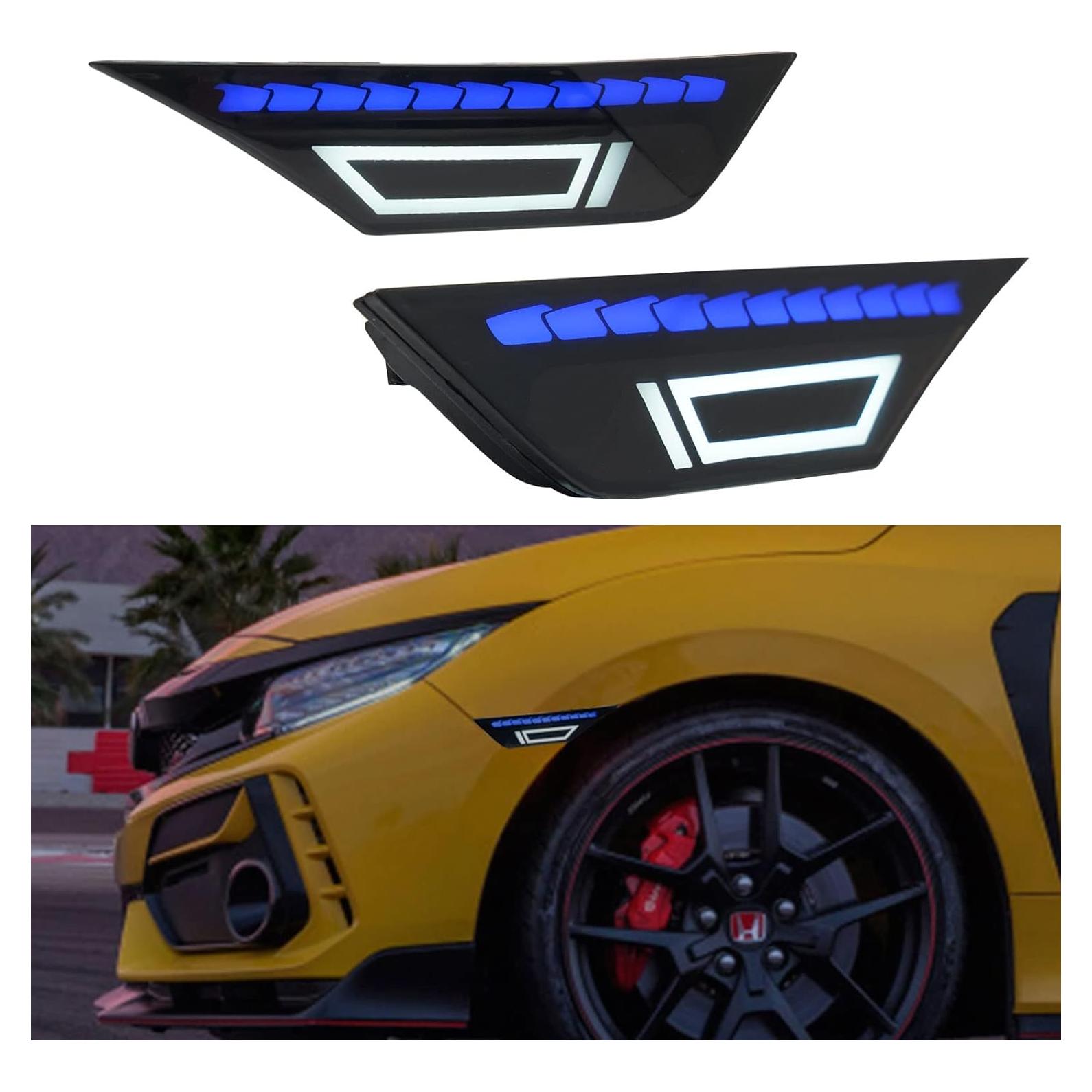 Luces de Señal de Giro LED DUNTUO para Honda Civic 2016-2021