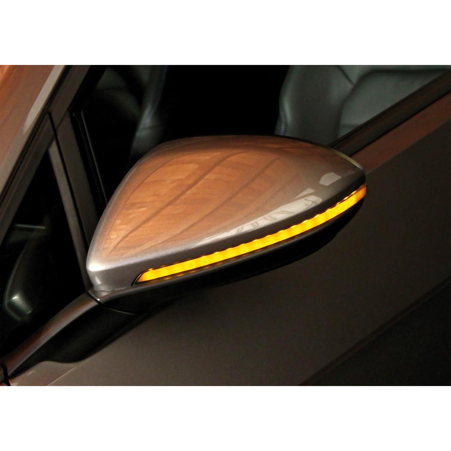 Tira de Luz de Giro LED Secuencial iJDMTOY para Volkswagen Golf GTI 2015-2021