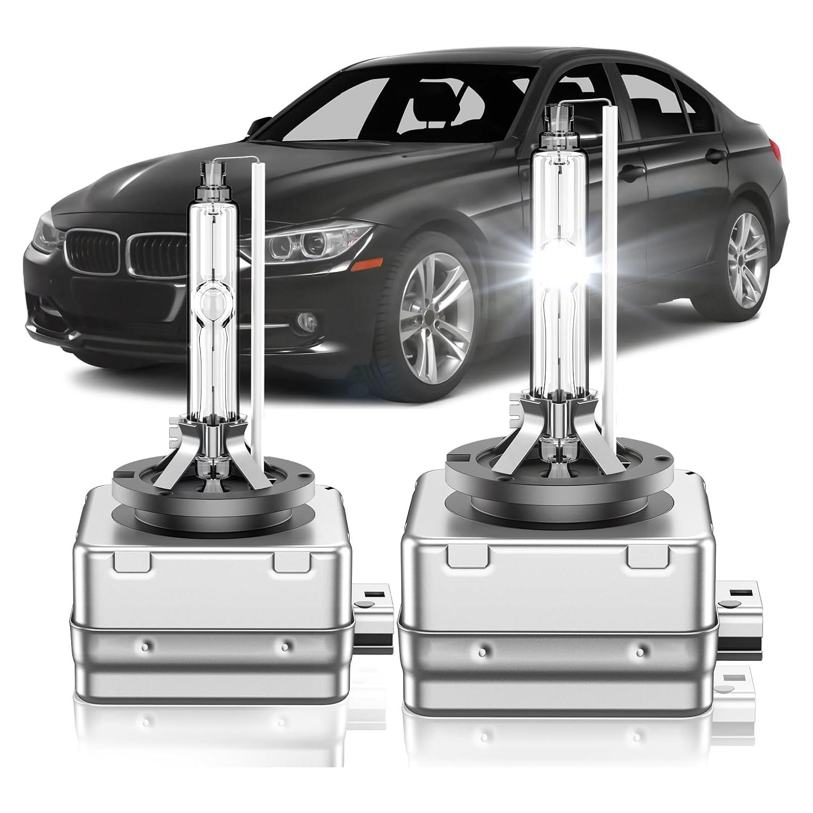 Bombillas D1S HID Xenón SENROBO 6000K para BMW 2007-2019