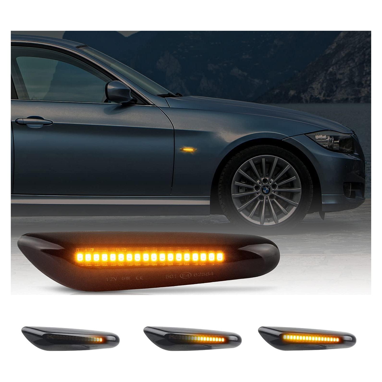 Luz de Señal de Giro LED Gempro Ámbar Secuencial 2 Pcs