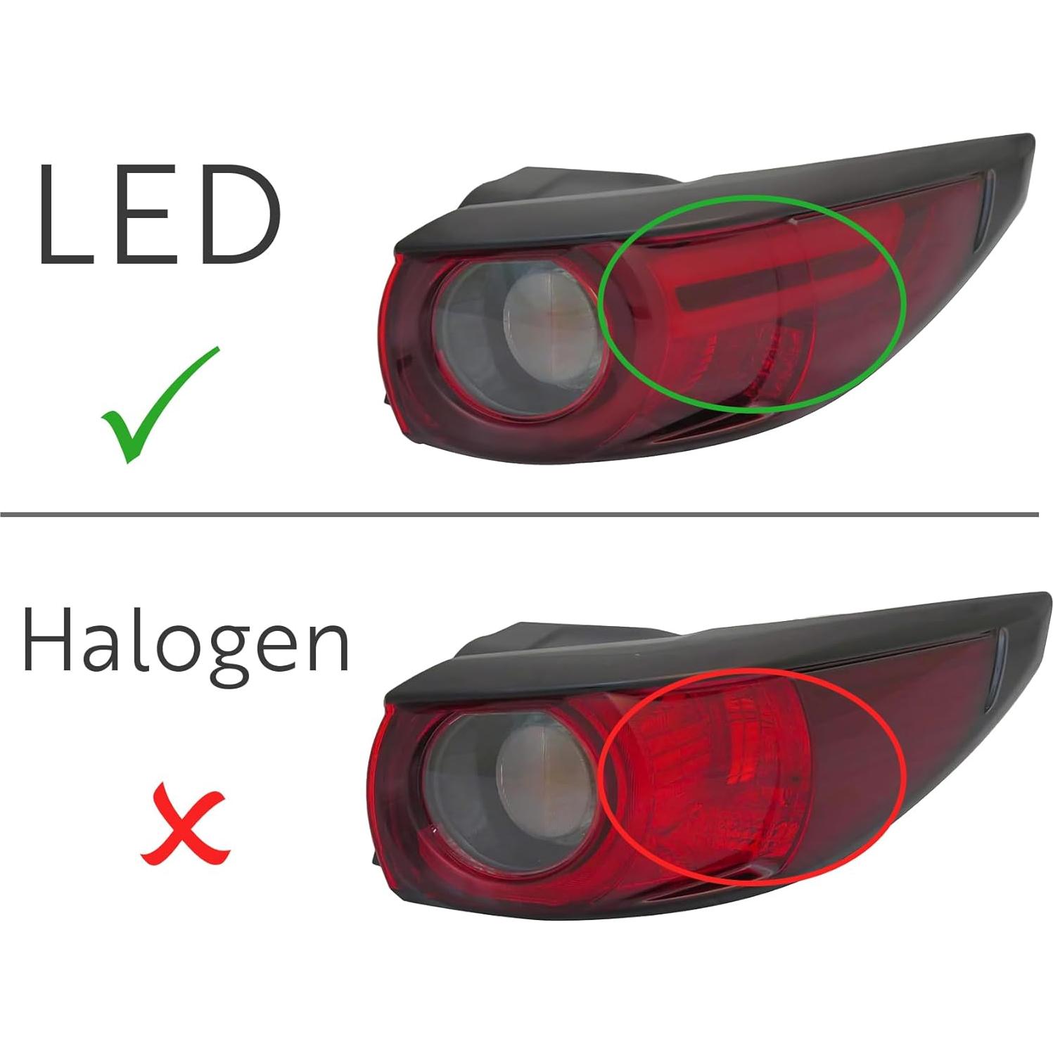 Luz Trasera LED Alligator para Mazda CX-5 2017-2021 Derecho