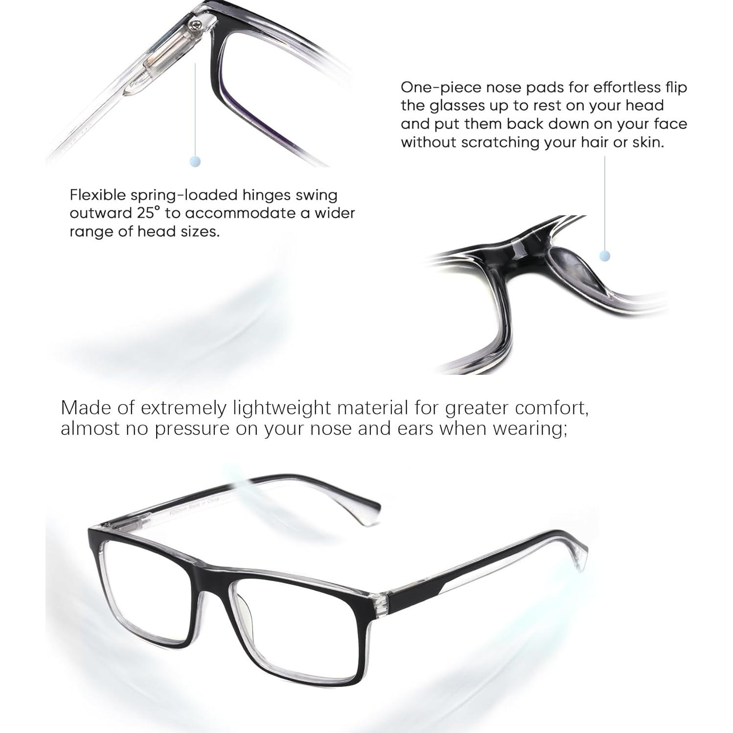 Gafas Progresivas Multifocales Missfive 2-Pack 1.75x