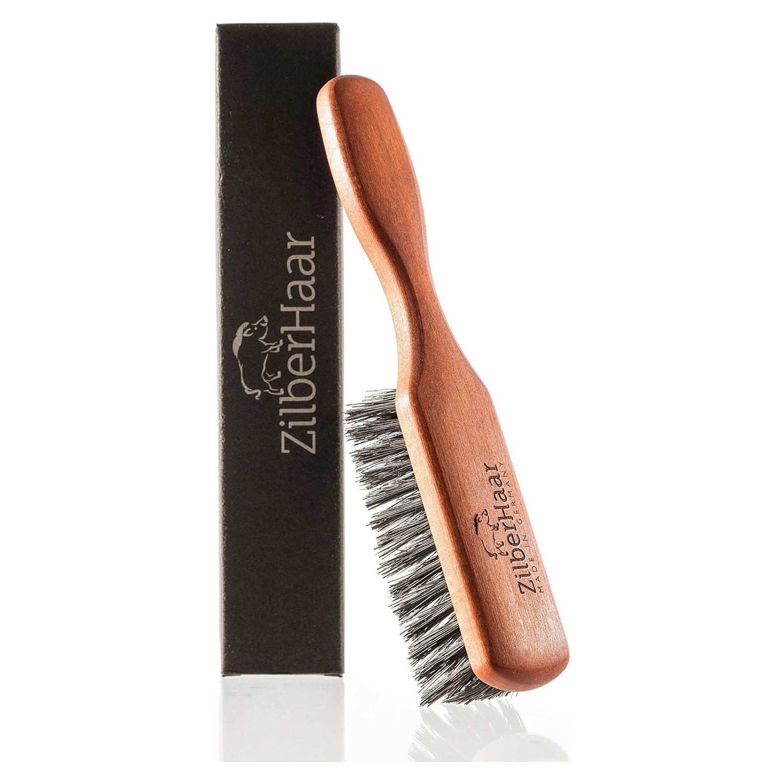 Cepillo de Barba ZilberHaar - Cerdas de Jabalí Suaves