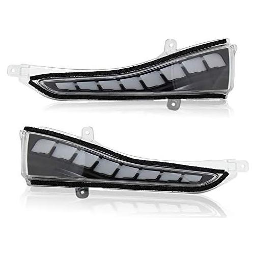 Espejos Laterales LED DUNTUO con Luz Intermitente para Infiniti y Nissan