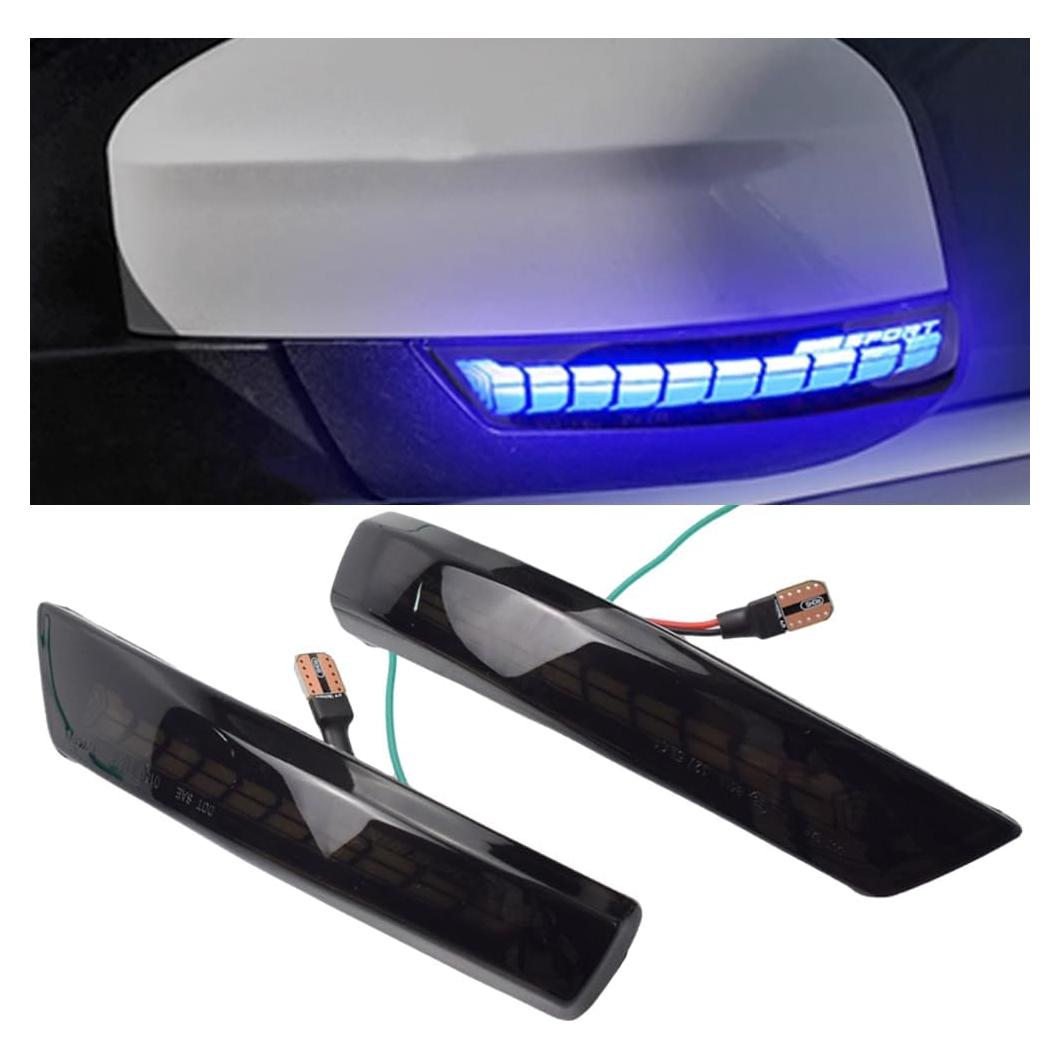 Luz de señal de giro LED Kakulkomen para Ford Focus y Mondeo