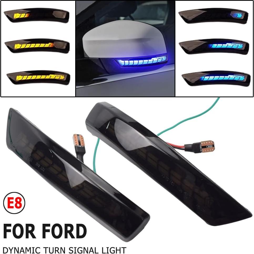 Luz de señal de giro LED Kakulkomen para Ford Focus y Mondeo