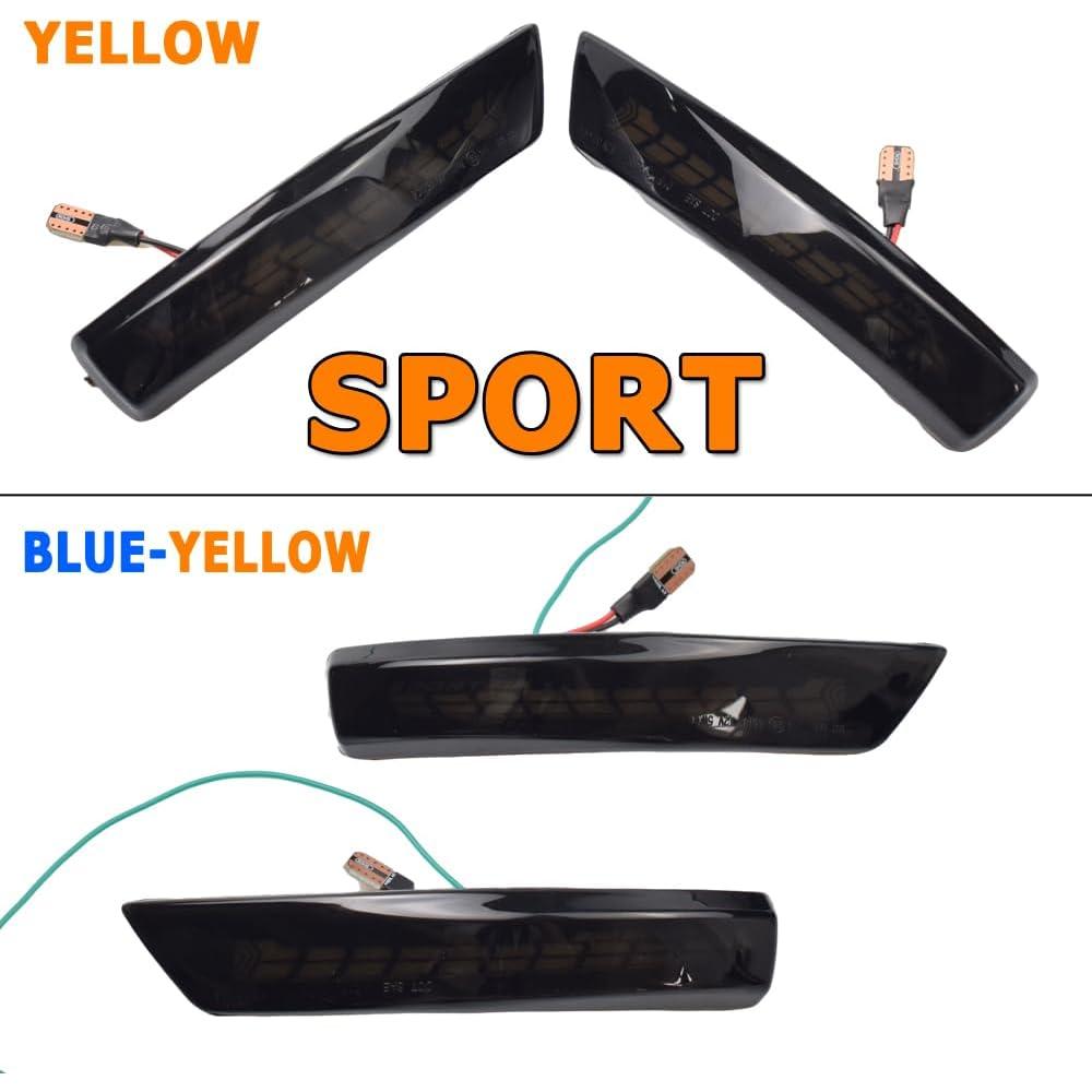 Luz de señal de giro LED Kakulkomen para Ford Focus y Mondeo