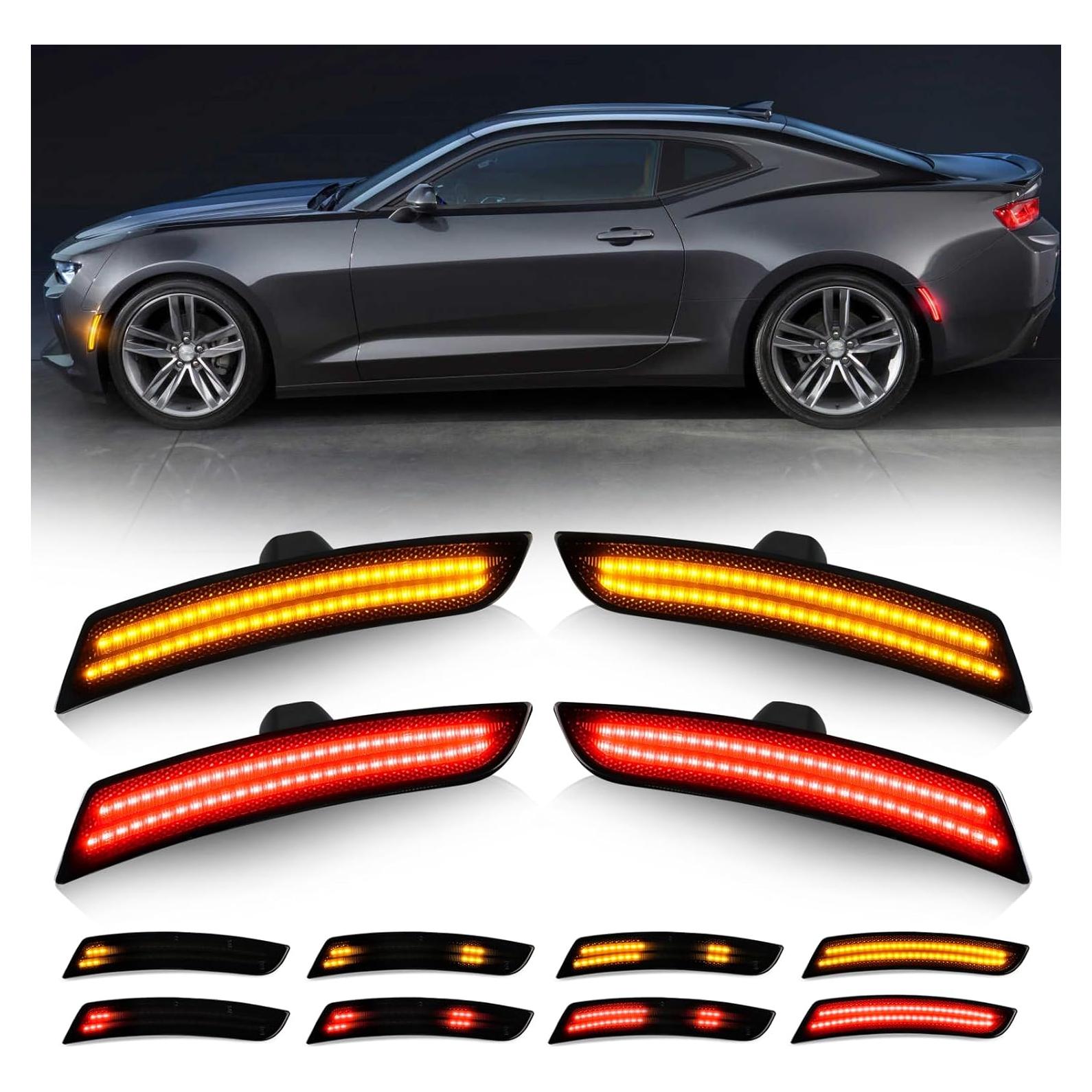 Luces de Marcador Lateral LED D-Lumina para Chevy Camaro 2016-2023