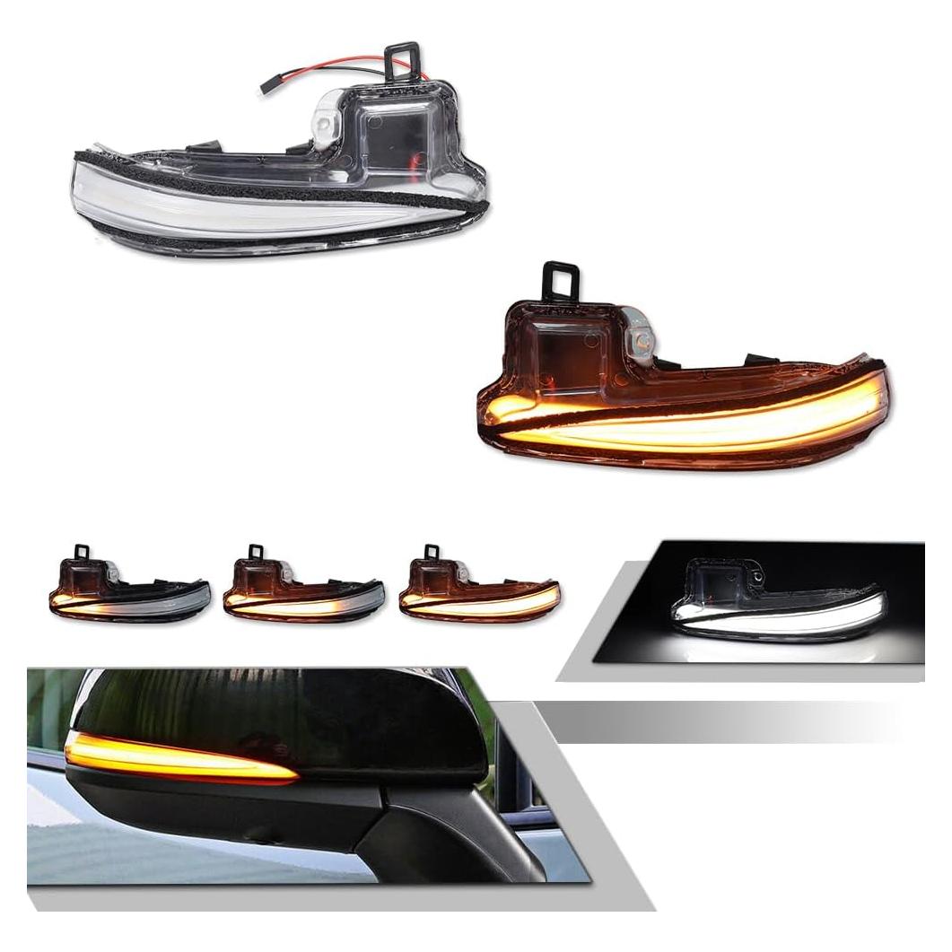 Luces de señal de giro LED GTINTHEBOX para Toyota Tacoma, RAV4, Highlander
