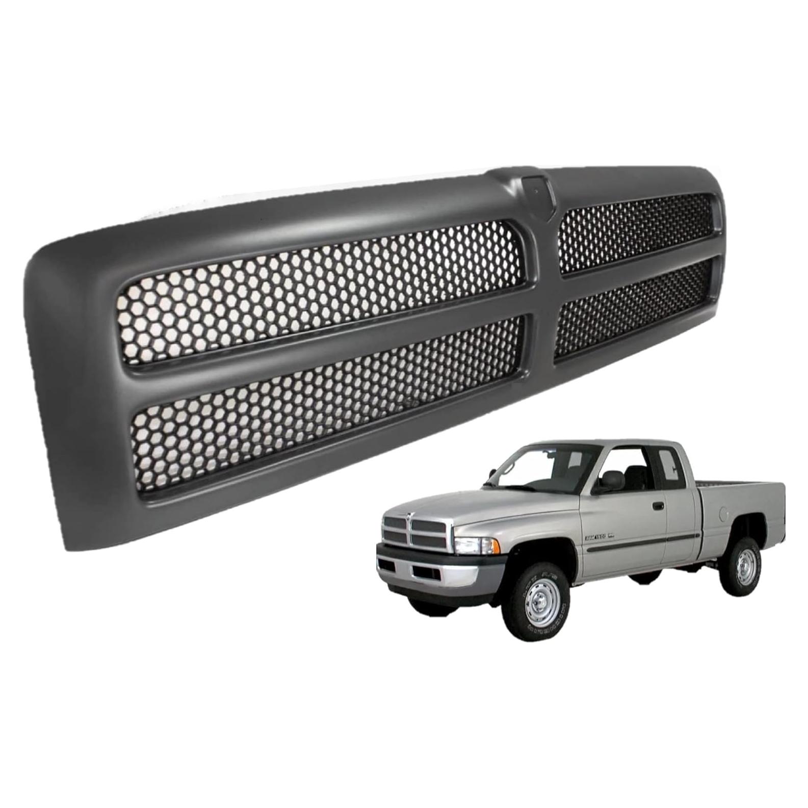 Parrilla Frontal Dodge Ram 1500 1994-2002 EzMech Negra
