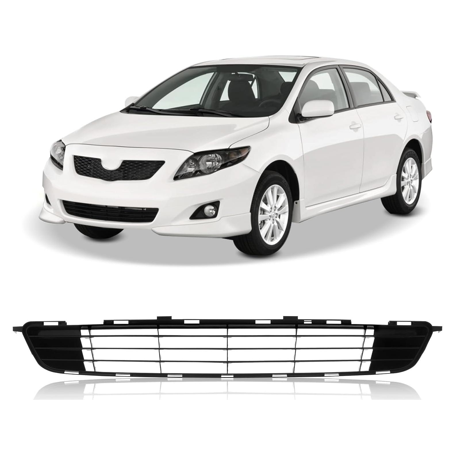 Rejilla Inferior Parachoques Frontal Perfit Liner Toyota Corolla 2009-2010