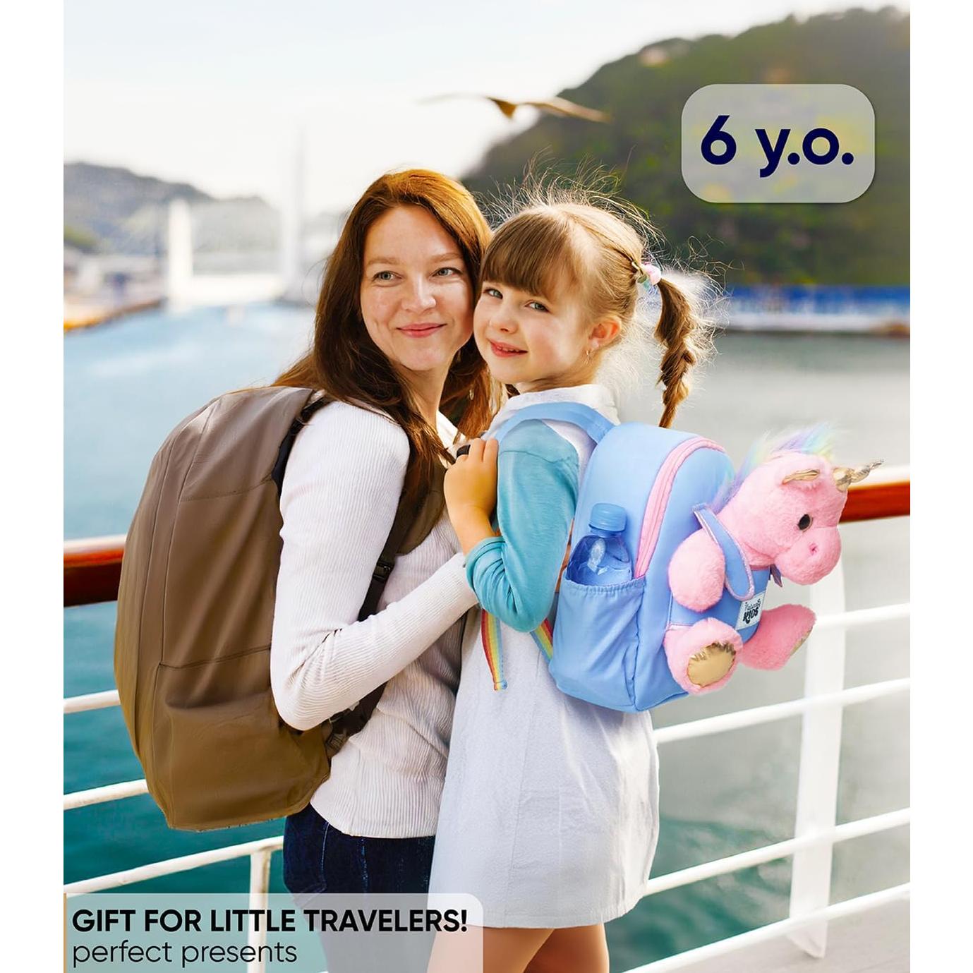 Mochila Unicornio Rosa Naturally KIDS 25x20x8 cm