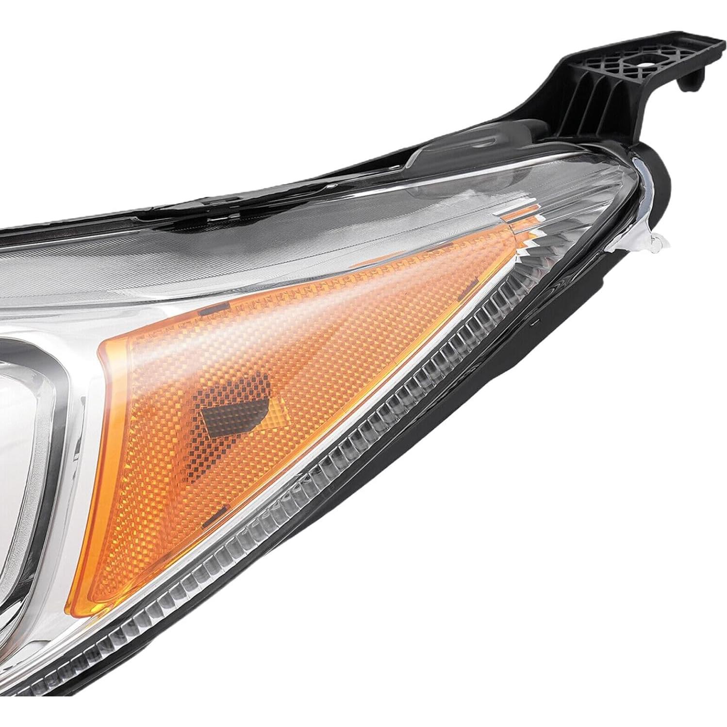 Faros Reemplazo Cromados Reinko para Ford Fiesta 2014-2019