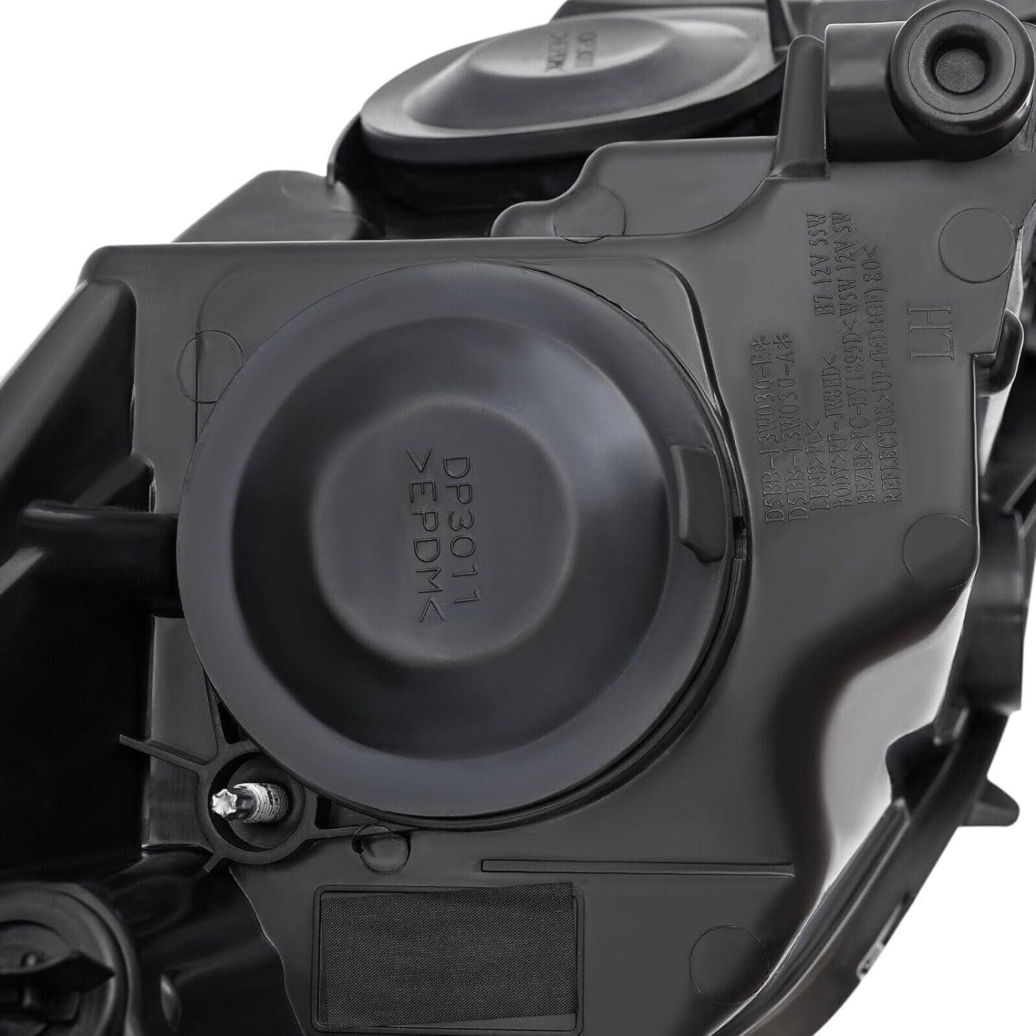 Faros Reemplazo Cromados Reinko para Ford Fiesta 2014-2019