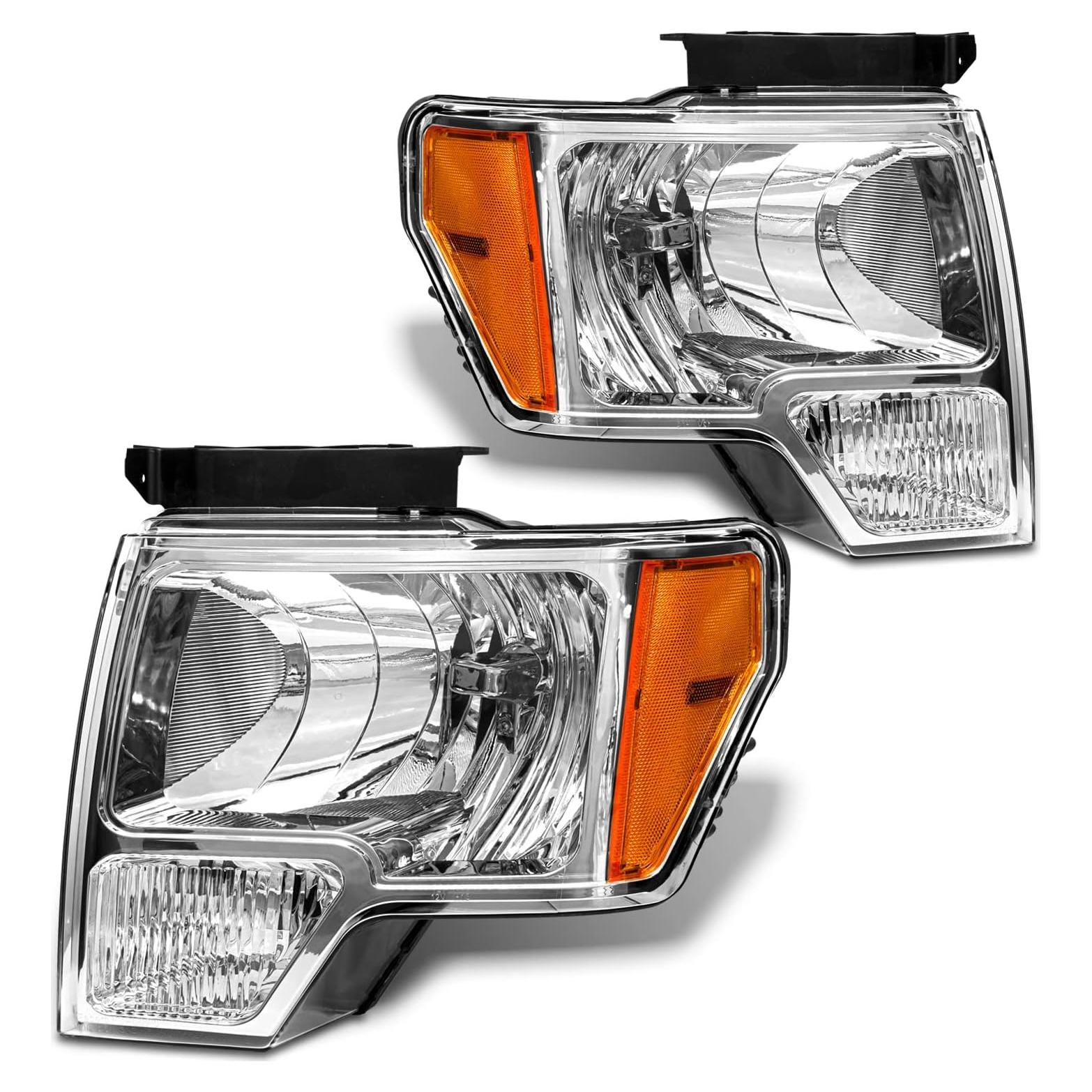 Faros Reemplazo Izquierdo y Derecho Ford F150 2009-2014 LED