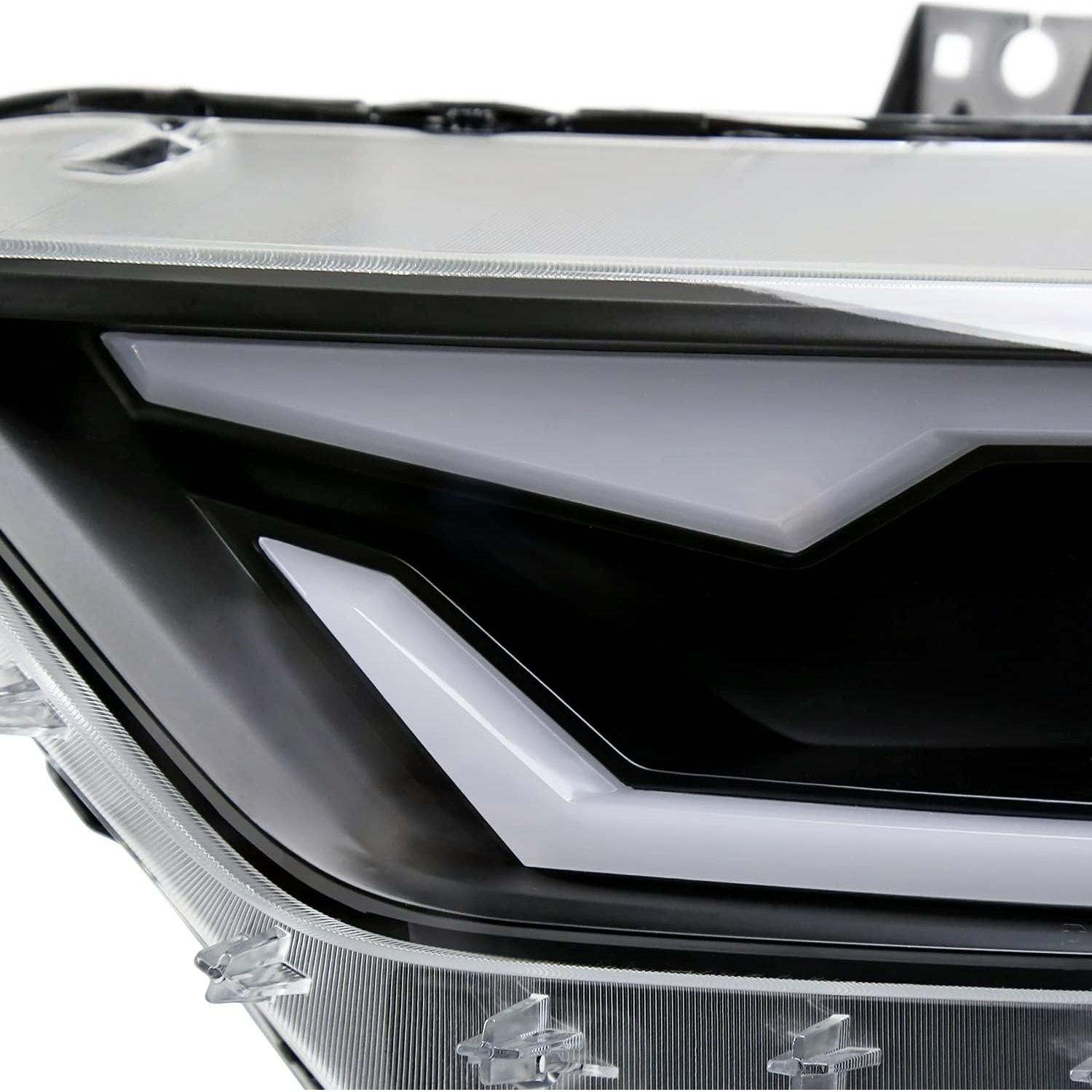 Faros Proyector Spec-D Tuning con LED para Ford Mustang 2015-2020