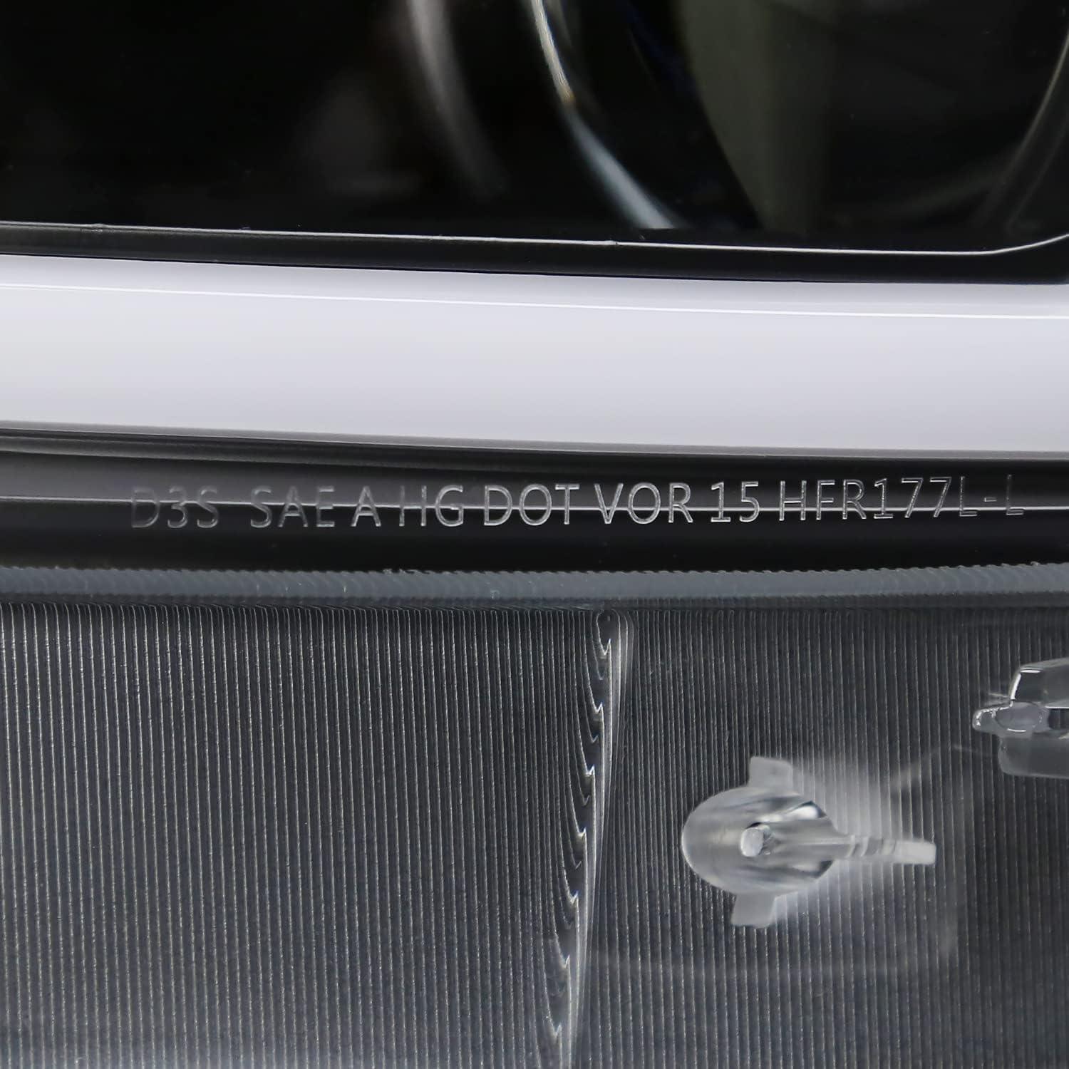 Faros Proyector Spec-D Tuning con LED para Ford Mustang 2015-2020