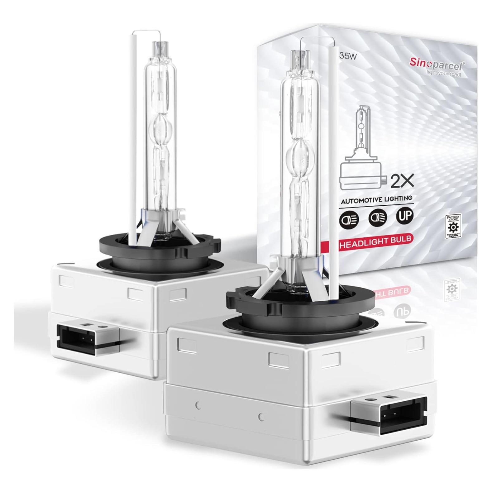 Bombillas HID Xenon D3S Sinoparcel 6000K 35W Paquete de 2