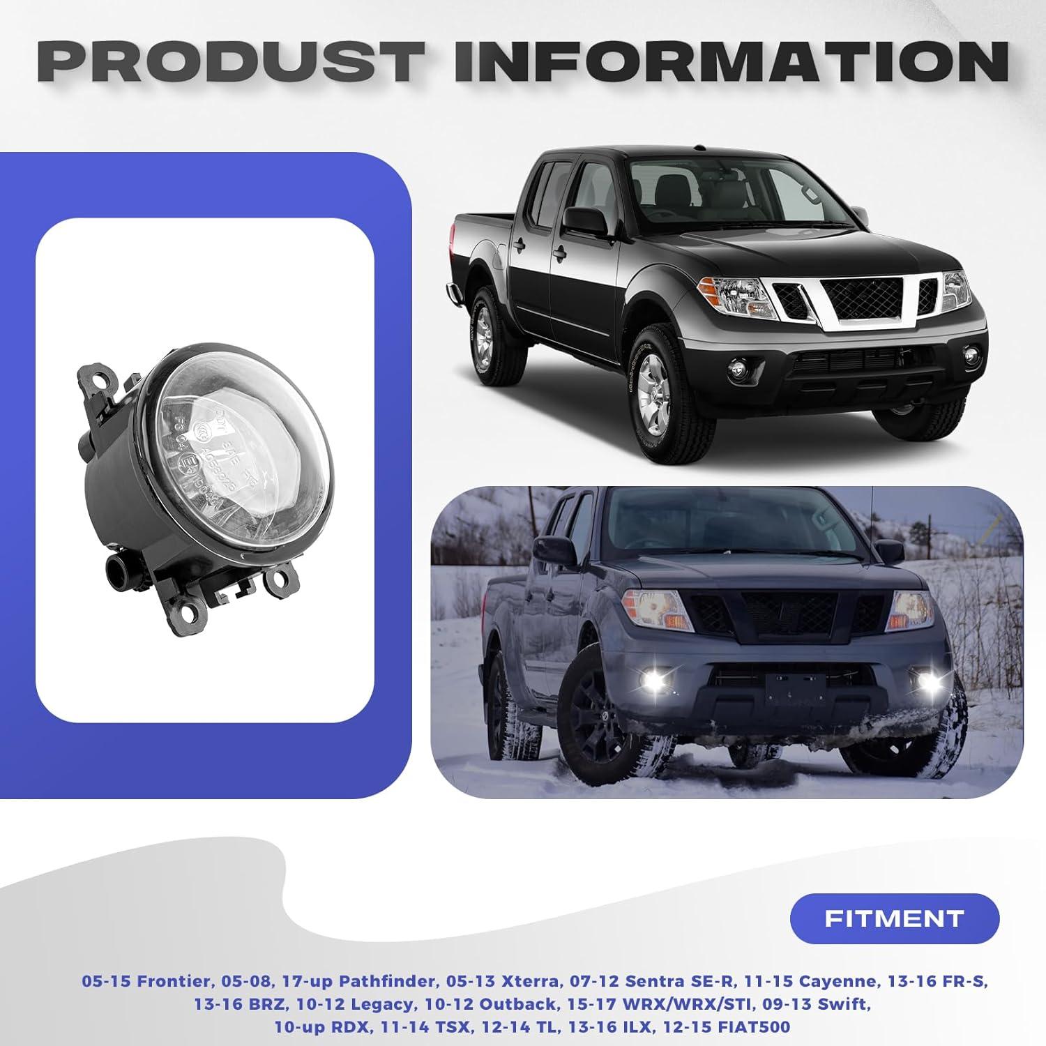 Luz de Niebla Universal RP Poder Notable H11 55W Lente Clara