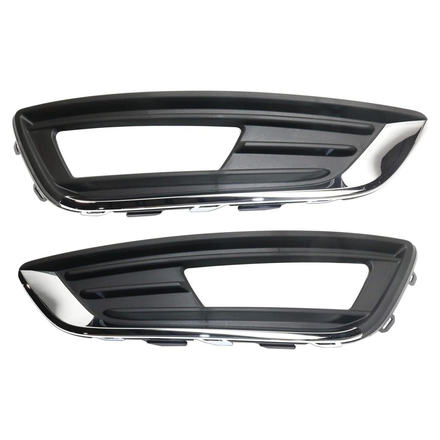 Cubierta de Faro Antiniebla BXZ Cromada para Ford Focus 2015-2018