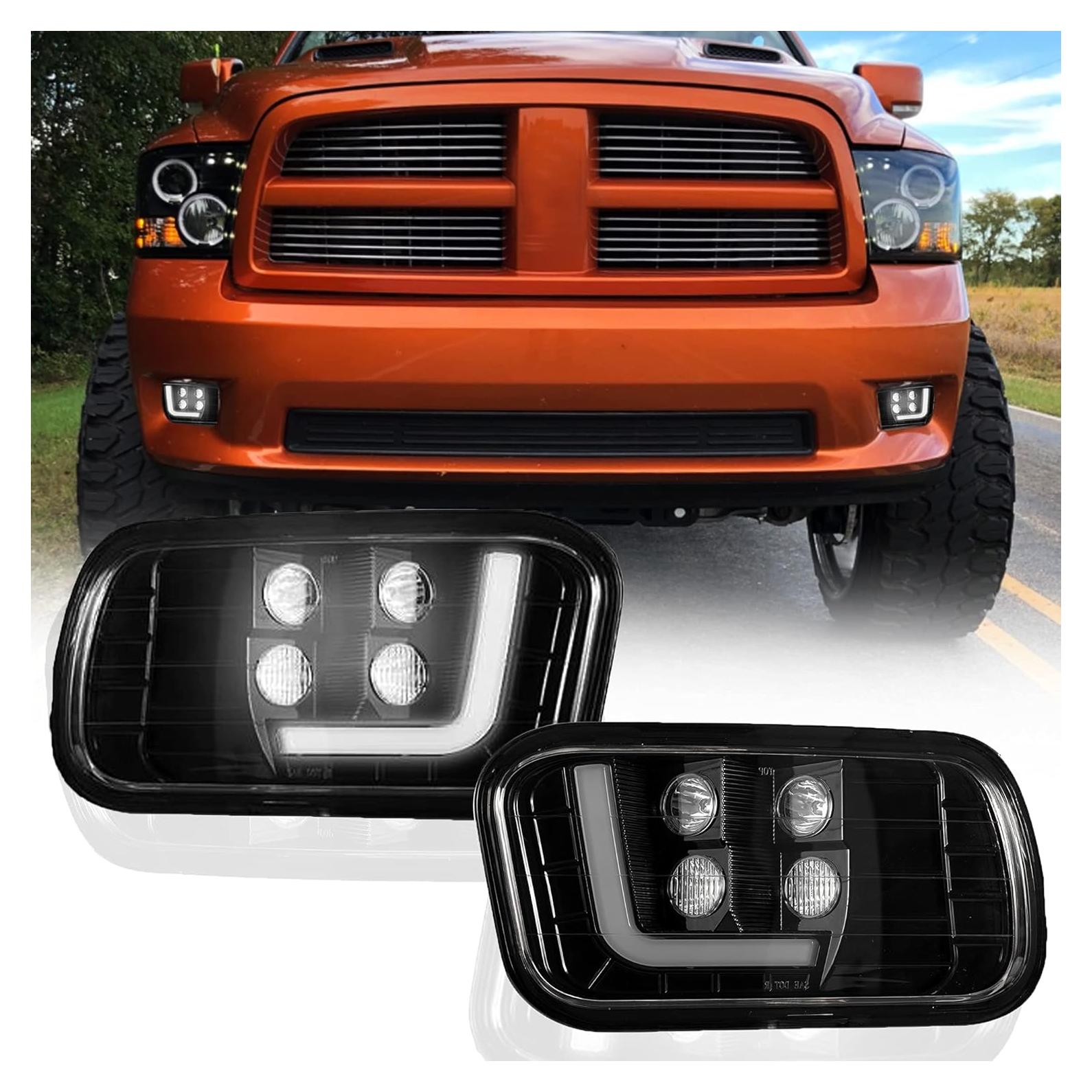 Luces de Niebla LED DRFG para Dodge Ram 1500/2500/3500 2009-2017