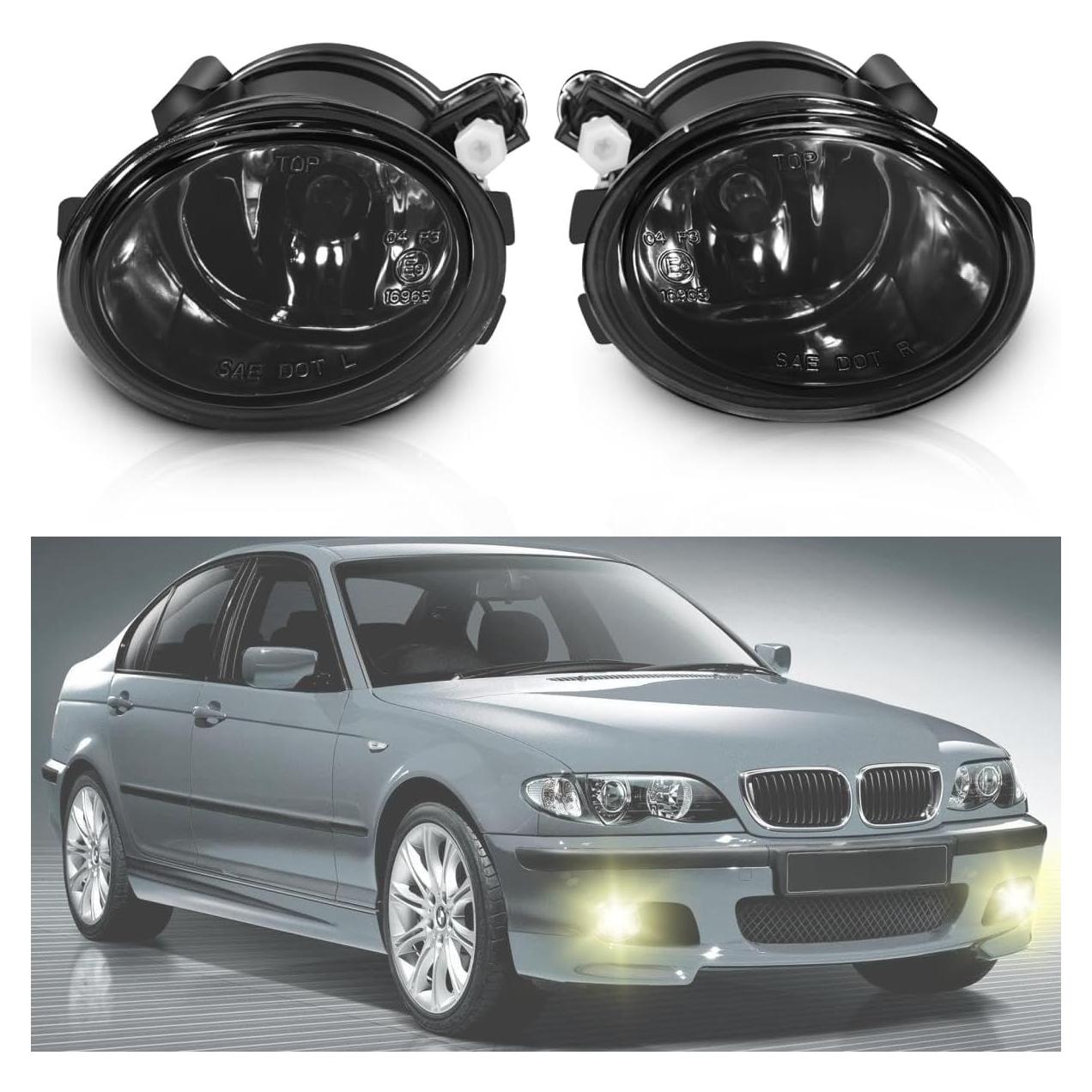 Luces Antiniebla TULALUX para BMW E46 E39 2000-2006 - Lente Ahumado