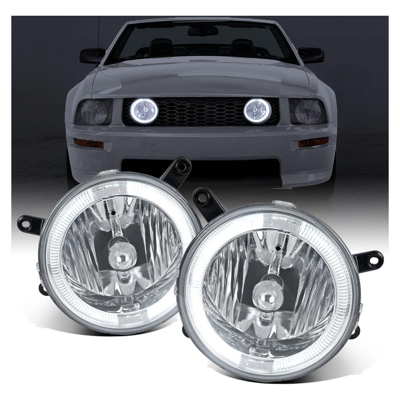 Luces de Niebla Ronnin para Ford Mustang GT 2005-2009 Halo