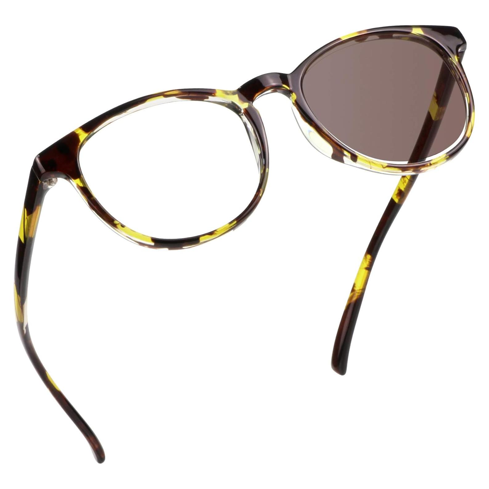 Gafas bloqueadoras luz azul YEIN Chilling marrón 1.75x