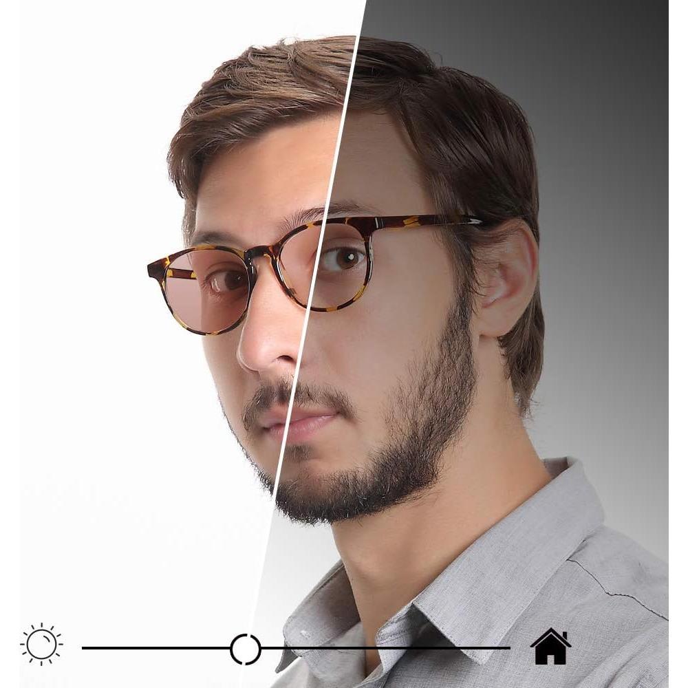 Gafas bloqueadoras luz azul YEIN Chilling marrón 1.75x