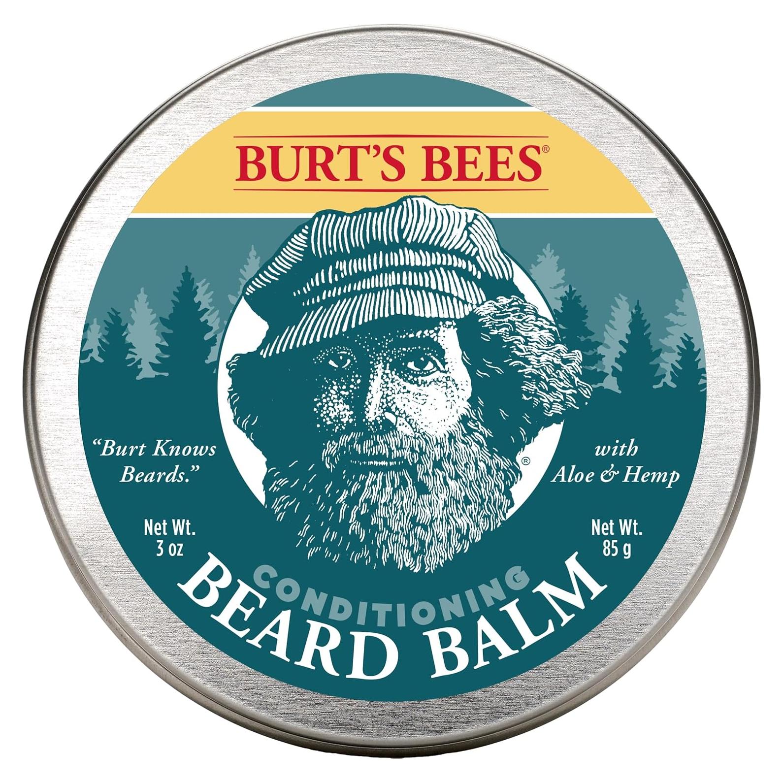 Balm de Barba Acondicionador Burt's Bees con Aloe y Cáñamo 85g