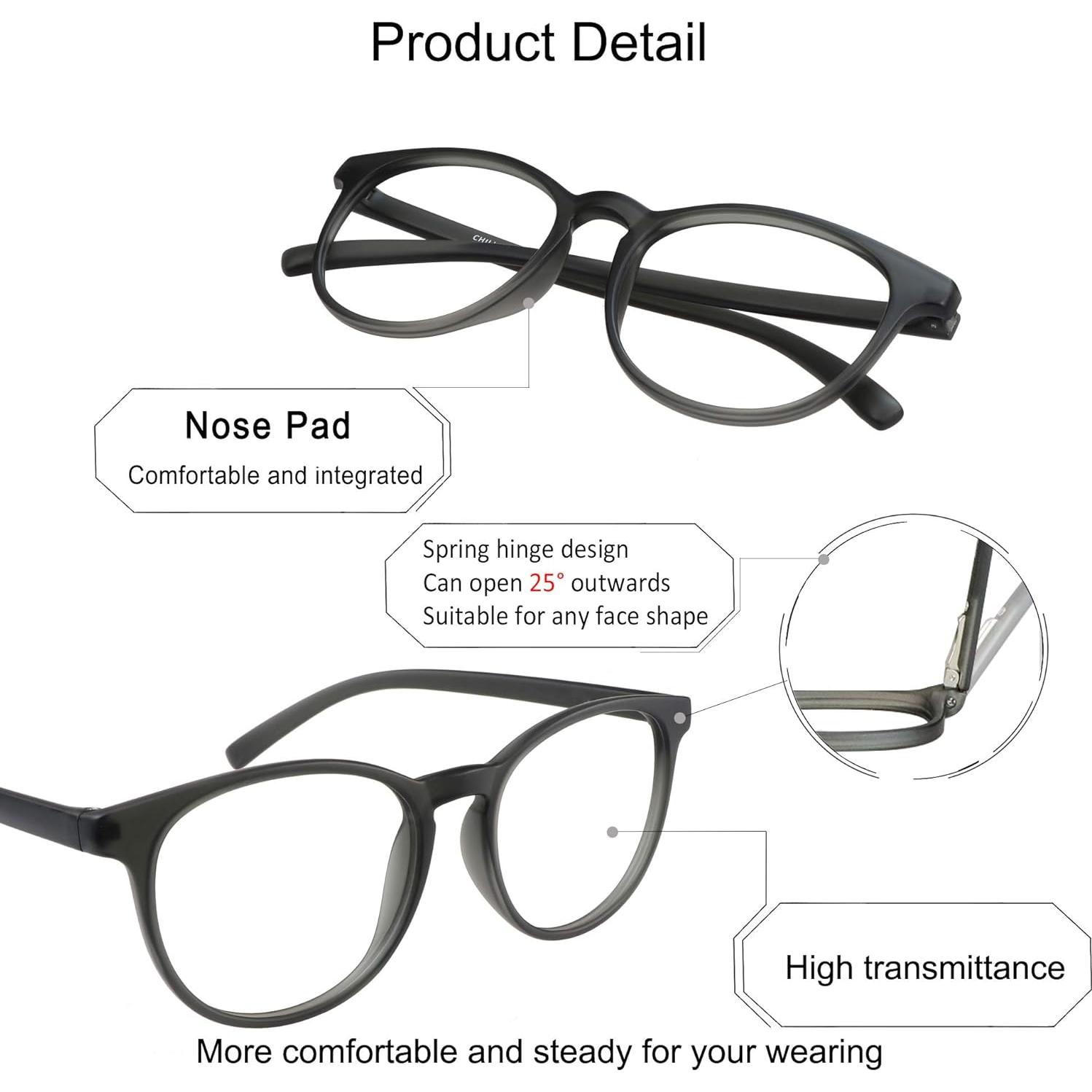 Gafas bloqueadoras luz azul YEIN modelo Chilling gris mate