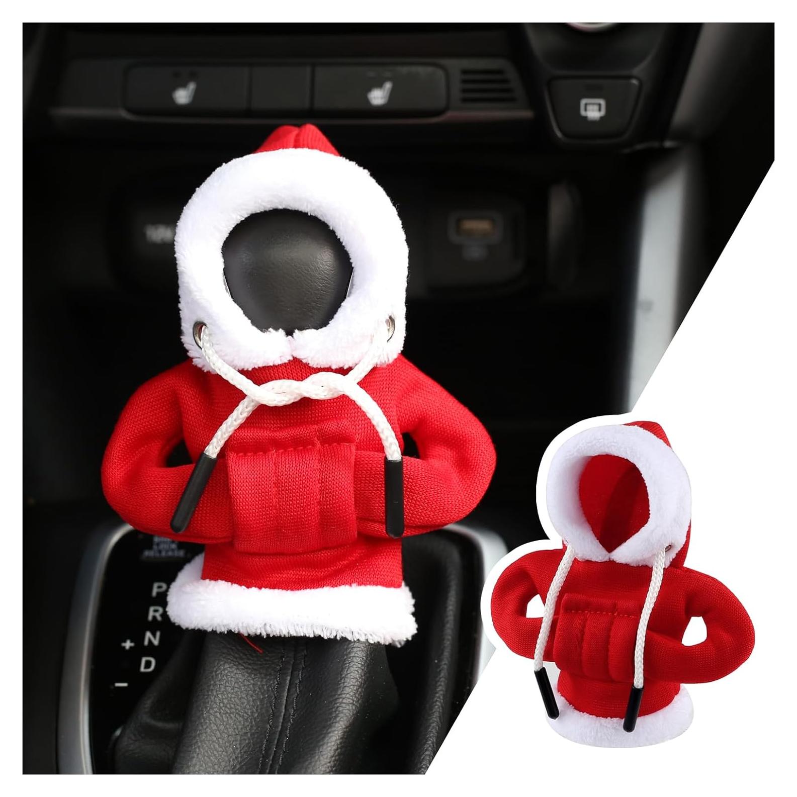 Cubierta de Palanca de Cambios Figpade Navidad Rojo 13.7x8.9 cm