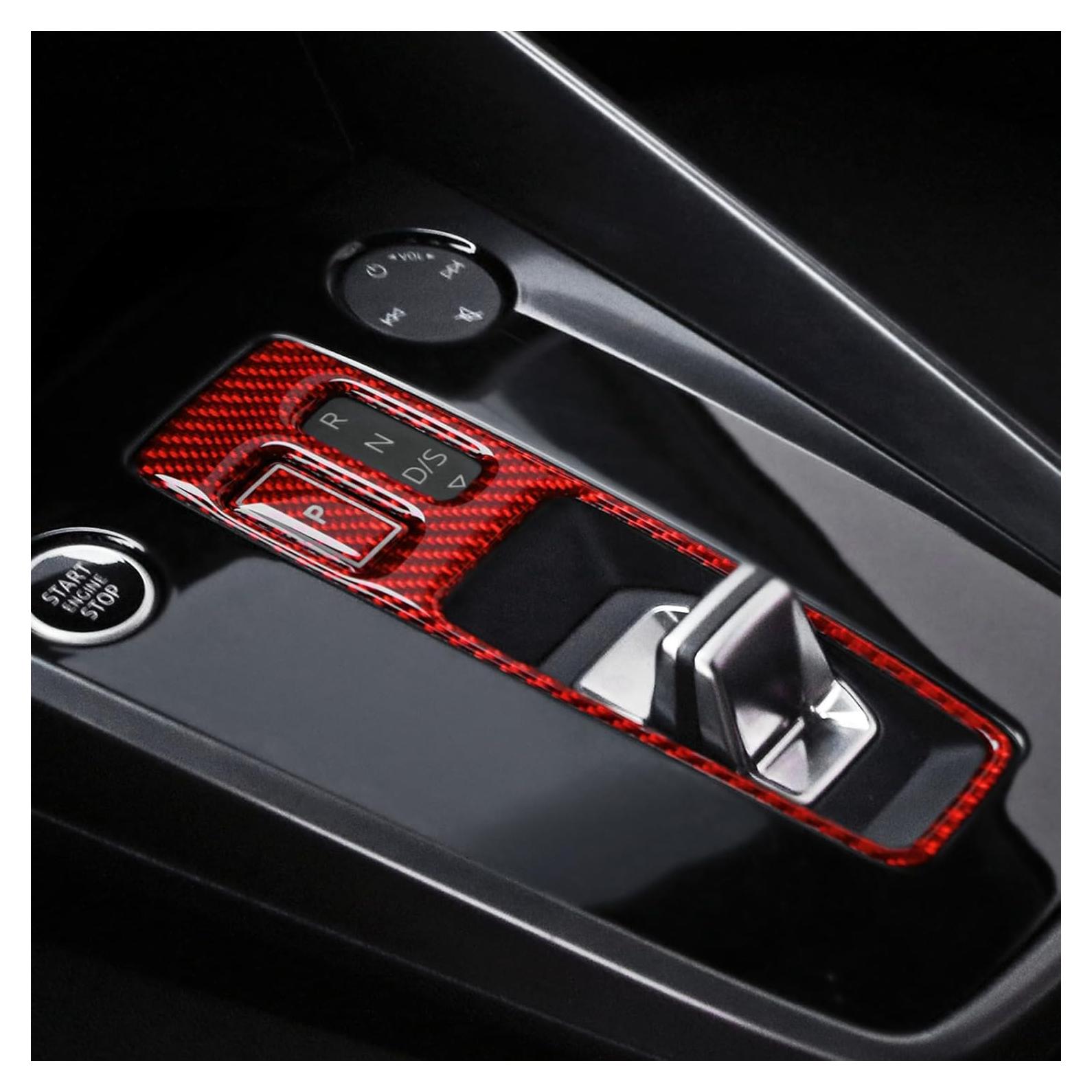 Cubierta Botón Cambio Fibra Carbono BETTERHUMZ Audi A3 2021-2025