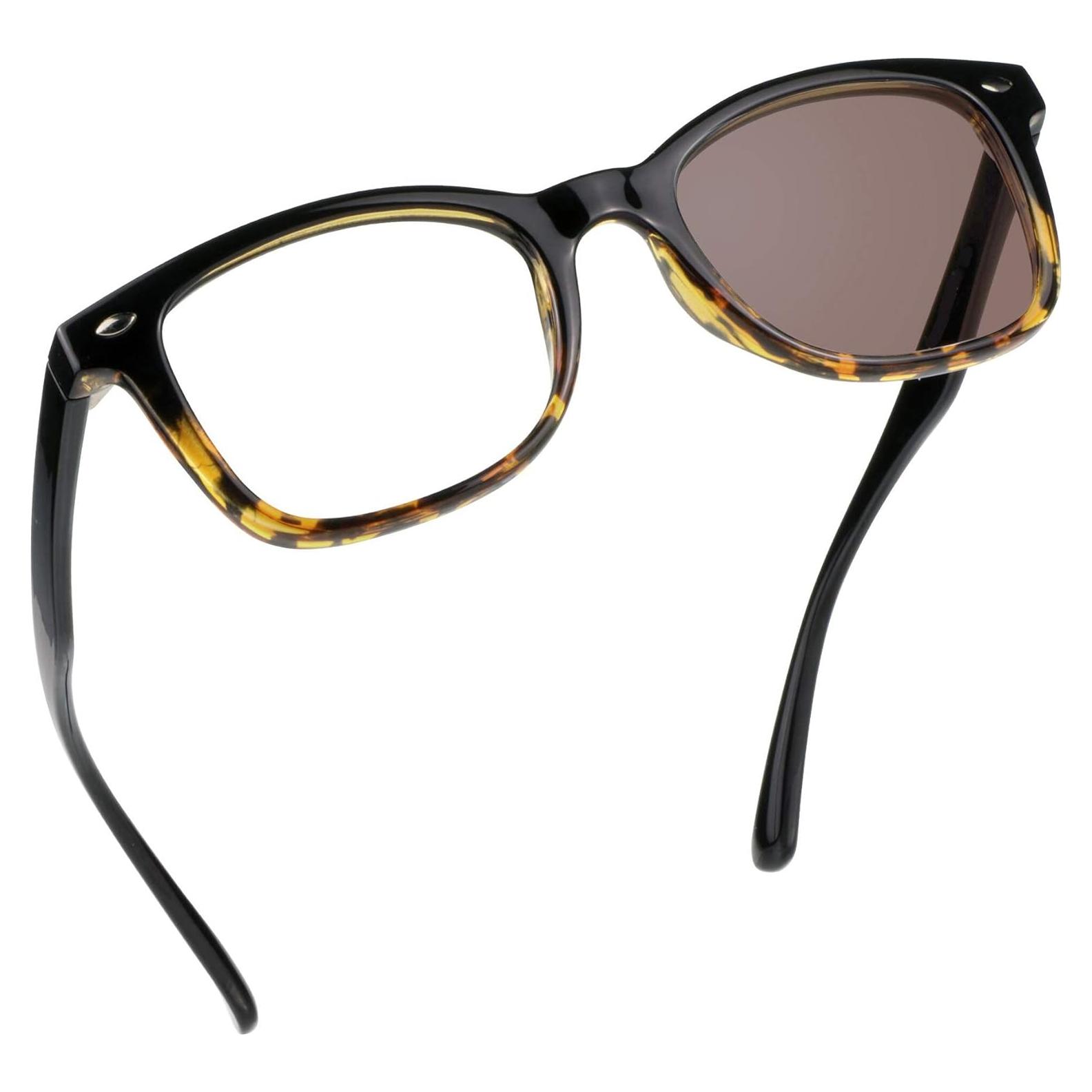 Gafas bloqueadoras luz azul YEIN Drama marrón 1.75x