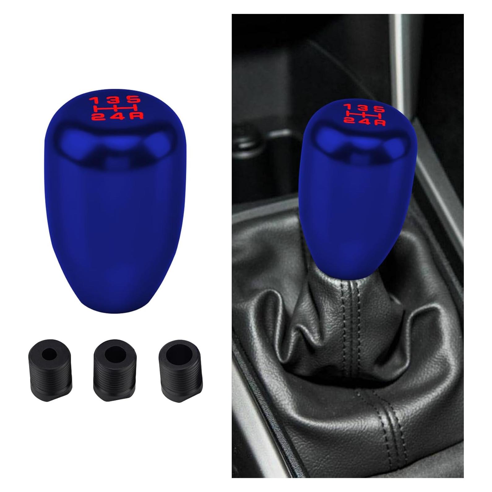 Perilla de Cambio Manual CHRYMUM Azul 5 Velocidades Aluminio