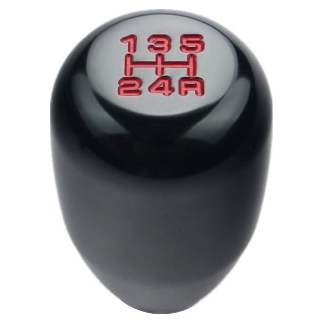 Perilla de Cambio Manual DEWHEL 5 Velocidades Aluminio Negro