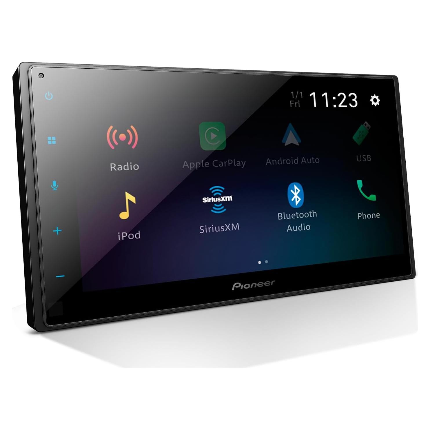Receptor Multimedia Doble Din Pioneer DMH-1600NEX - 6.8" Bluetooth, Apple CarPlay, Android Auto