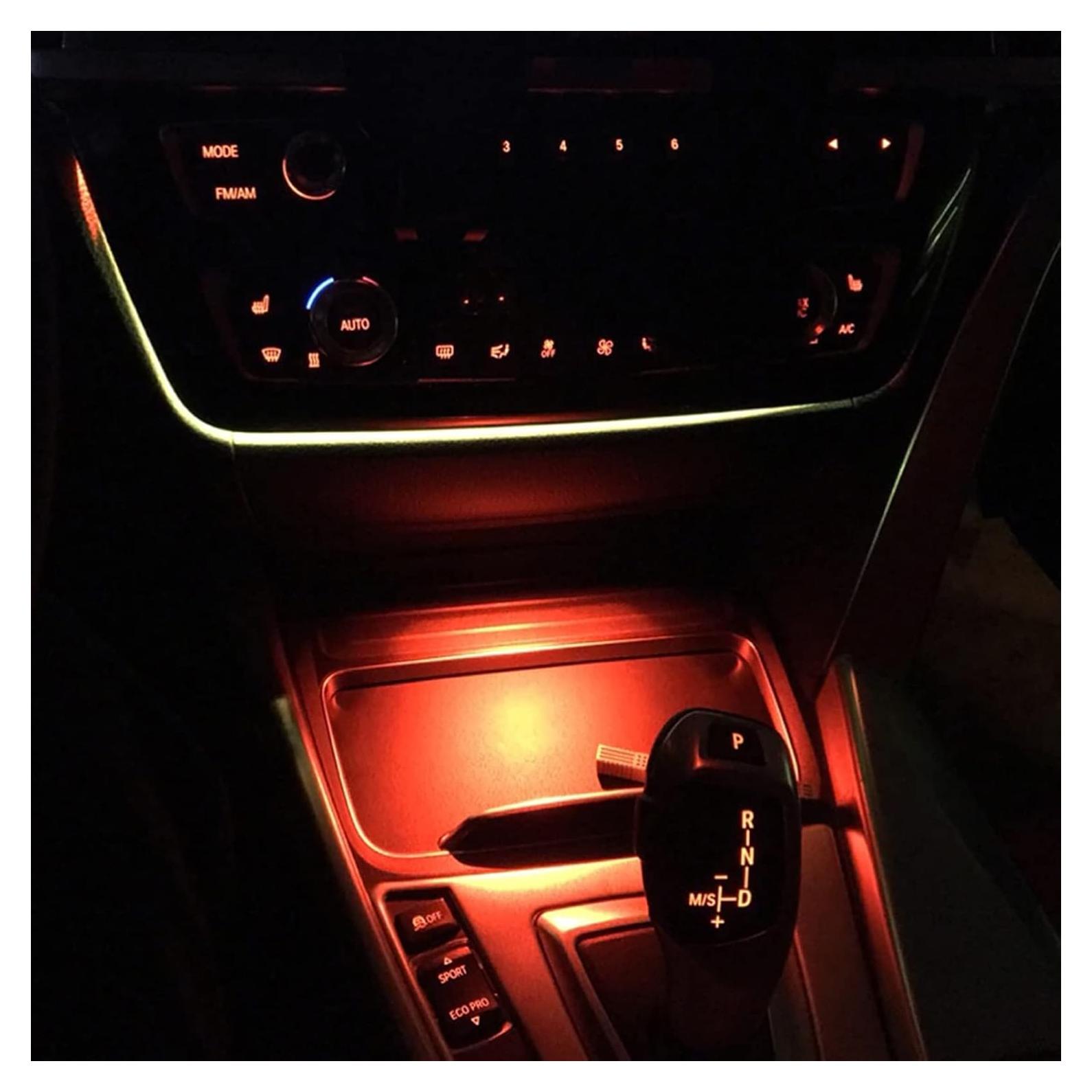 Luz Ambiental LED Jaronx para Consola Central BMW F20 F21 F30 F80