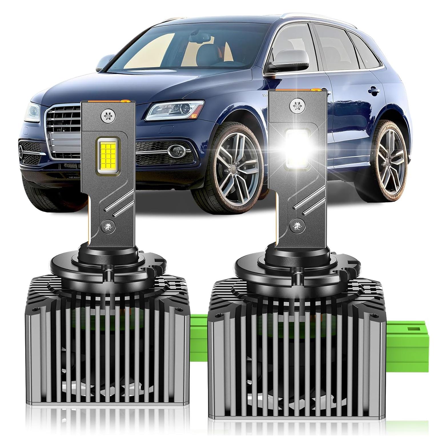 Bombillas D3S HID TOPLYGS 24000LM 6000K para Audi 2014-2017